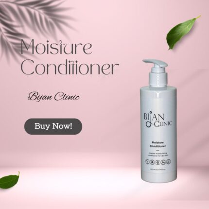 vegan Bijan Clinic Moisture Conditioner – hydrating conditioner for dry and frizzy hair